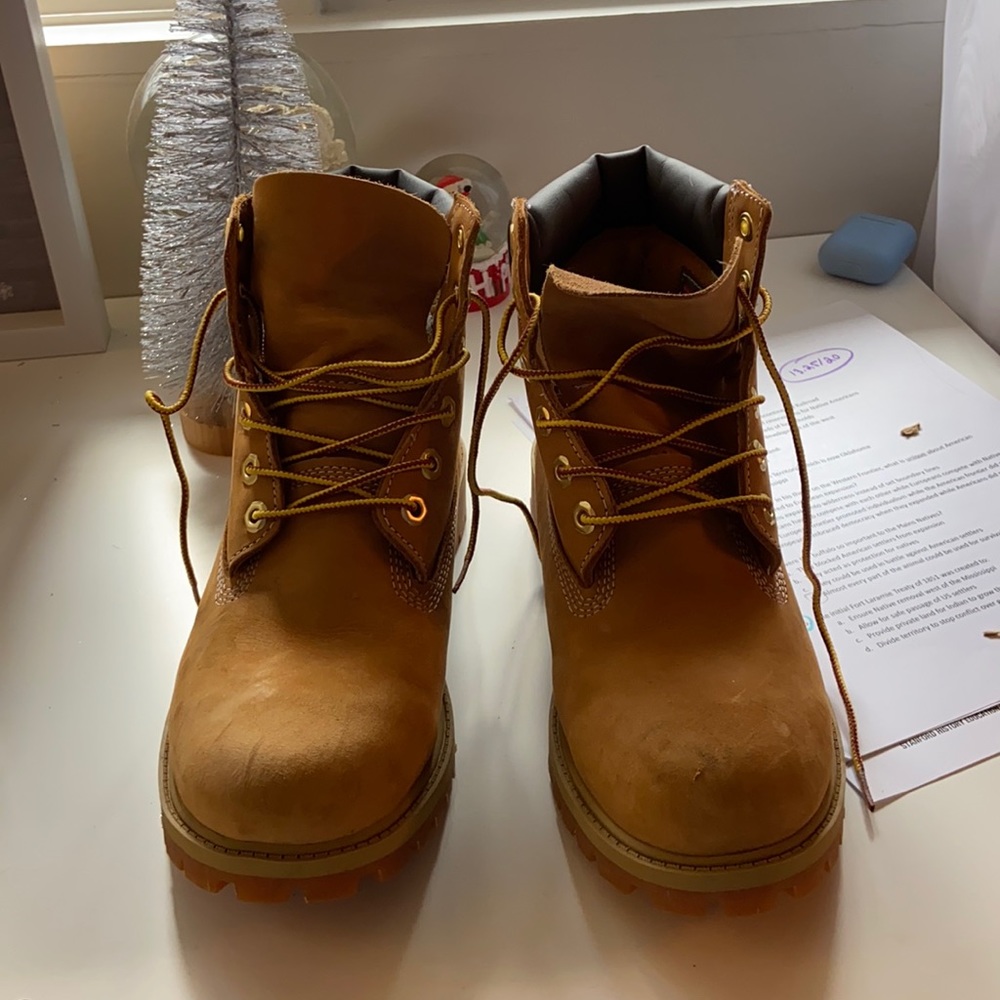 Timberland work boots size 6 men’s